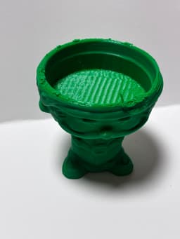 Santa Candy bowl 3d model