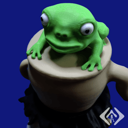 Gregory – Game Controller Stand (Inspired by Over the Garden Wall) 3d model