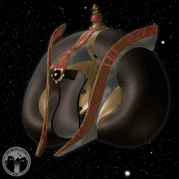 Queen Amidala's Throne Headdress 3d model
