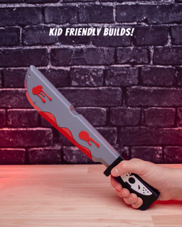Jason's Machete - Knife Cosplay Prop Kit | No Supports, No AMS, No Glue 3d model