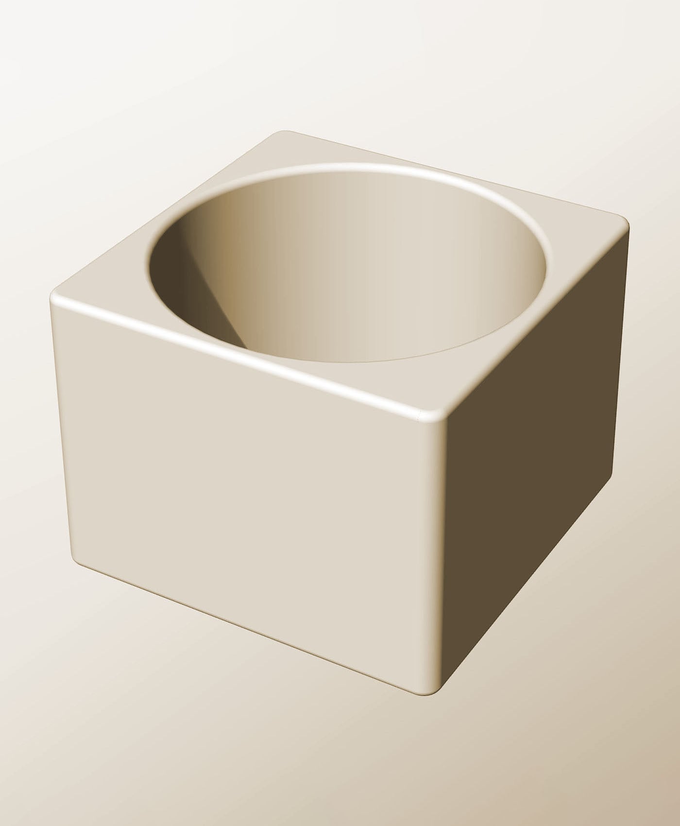 CS96-75 Stackable bin box module for creative home decor 3d print stl 3d model
