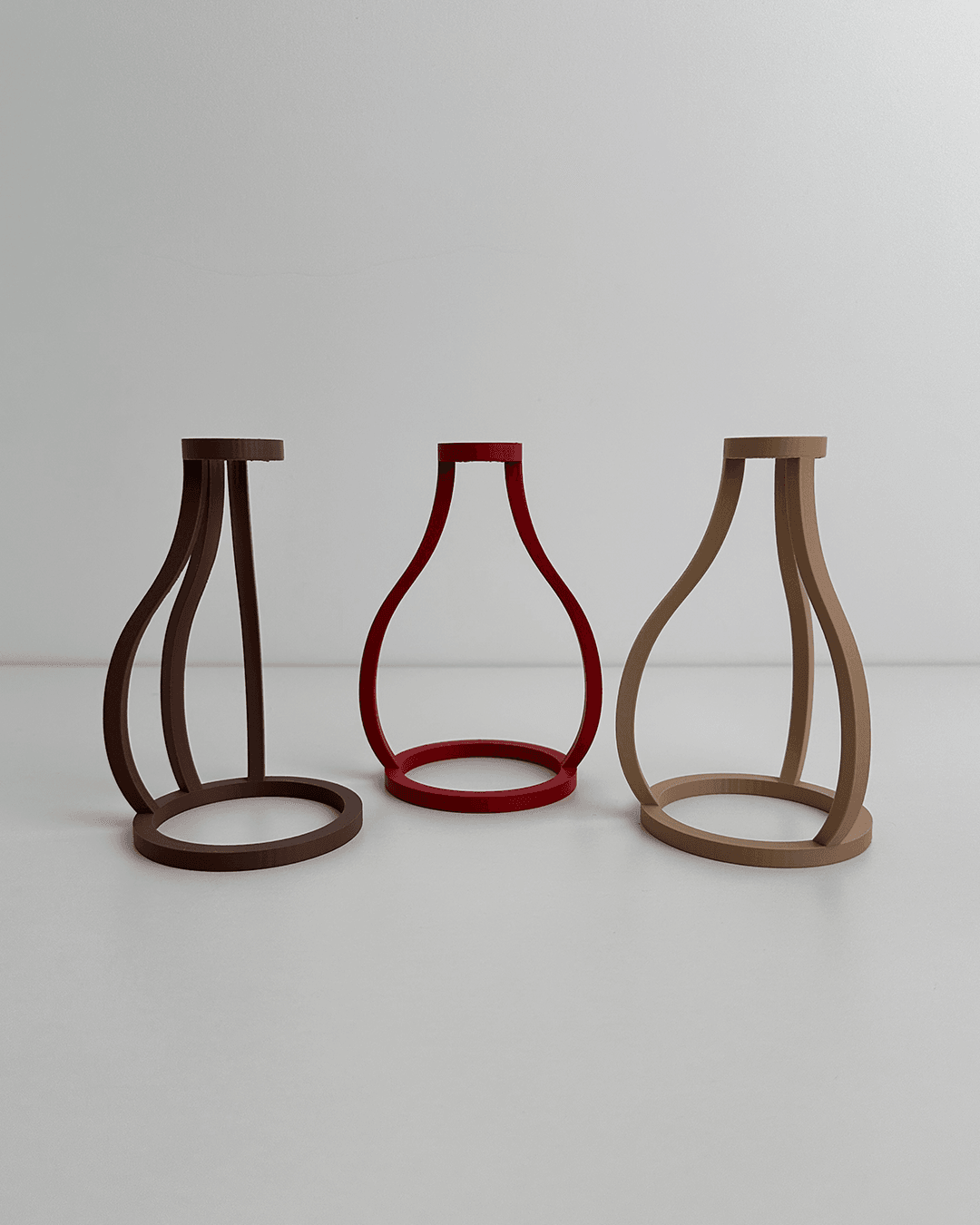 Open Style Vase Stand 3d model