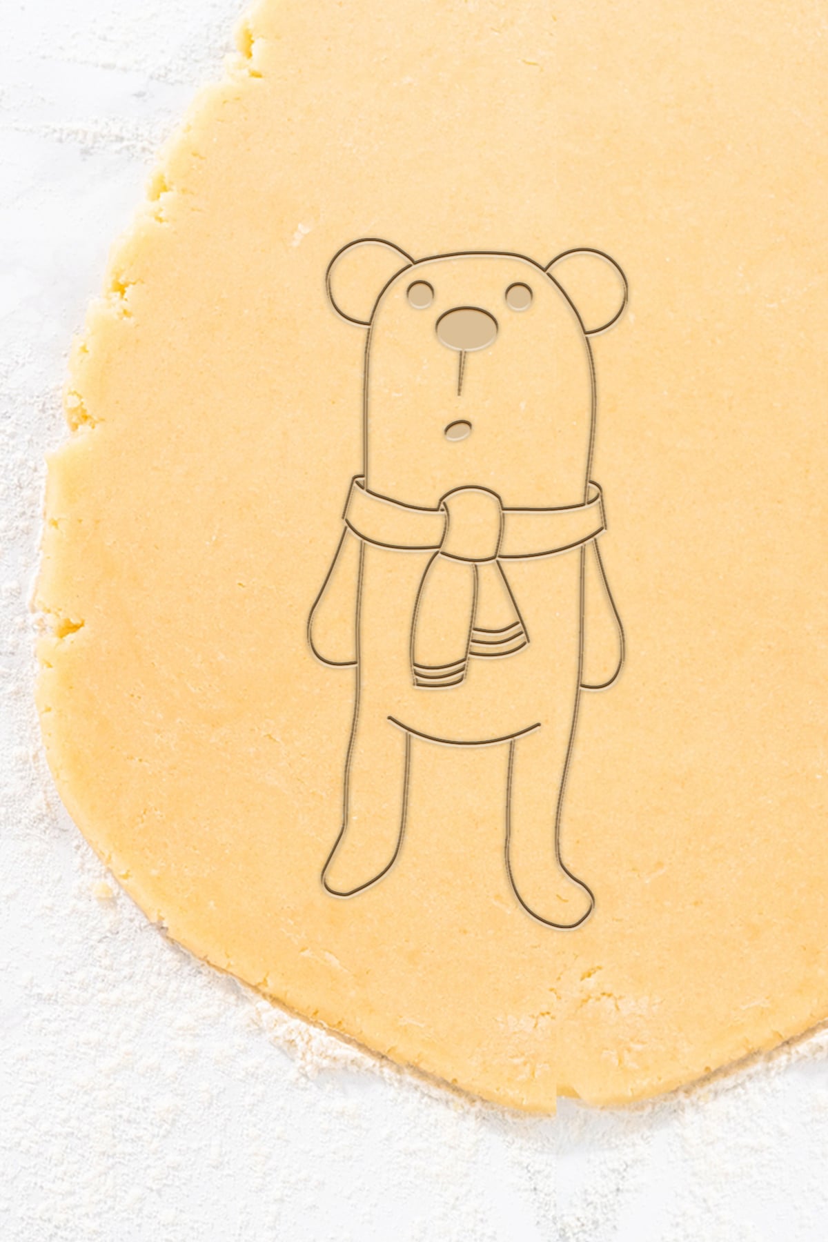 Bear Cookie Cutter, Biscuit Cutter 3d model
