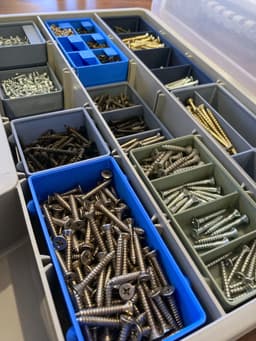 Bins for TERRY Pro organizer 3d model