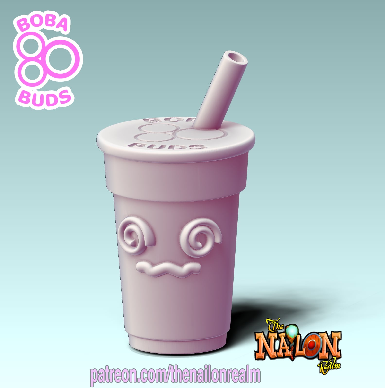 BobaBud Yuzu 3d model