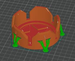 Bomber Coaster Kit - US Army - w DXF files for laser cutting & engraving 3d model