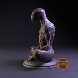 Alien Zen decorative abstract sculpture 3d model