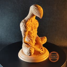 Alien Zen decorative abstract sculpture 3d model