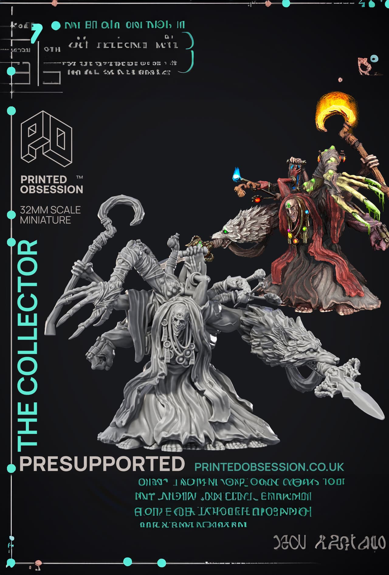 Collectius Boss The Collector - Boss Monster - PRESUPPORTED - Illustrated and Stats ...