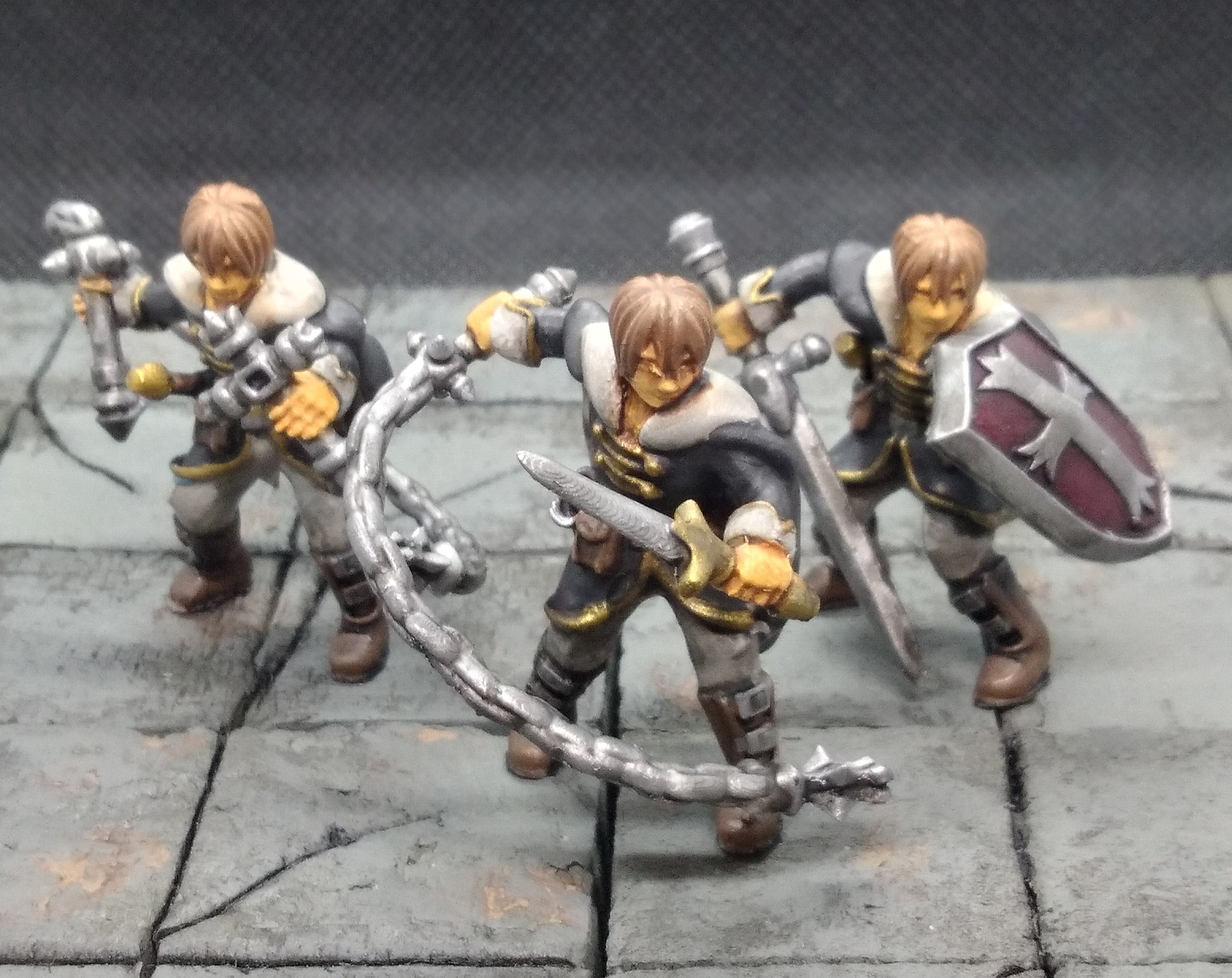 Vampire Hunter Miniatures Bundle 3d model
