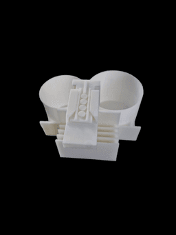 Car cup holder (no supports) 3d model