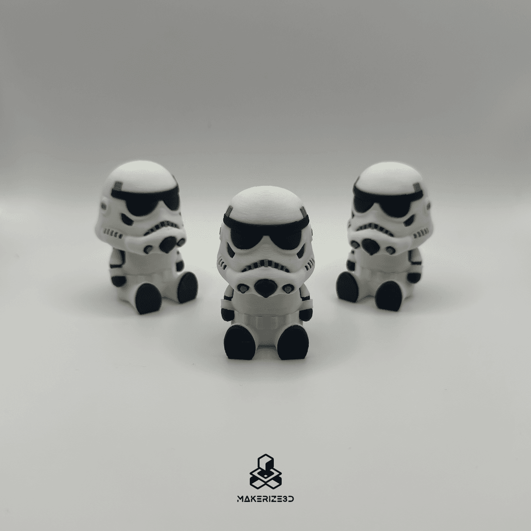 Chibi Trooper Clicker 3d model