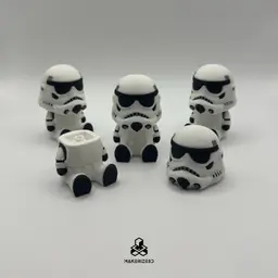 Chibi Trooper Clicker 3d model