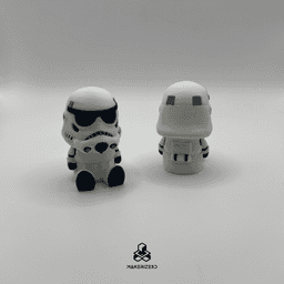 Chibi Trooper Clicker 3d model