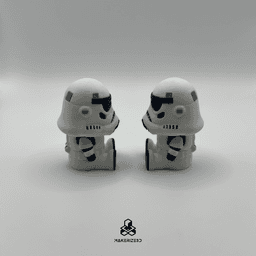 Chibi Trooper Clicker 3d model
