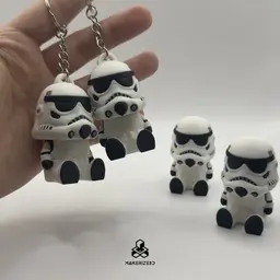 Chibi Trooper Clicker 3d model