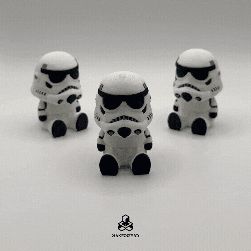 Chibi Trooper Clicker 3d model