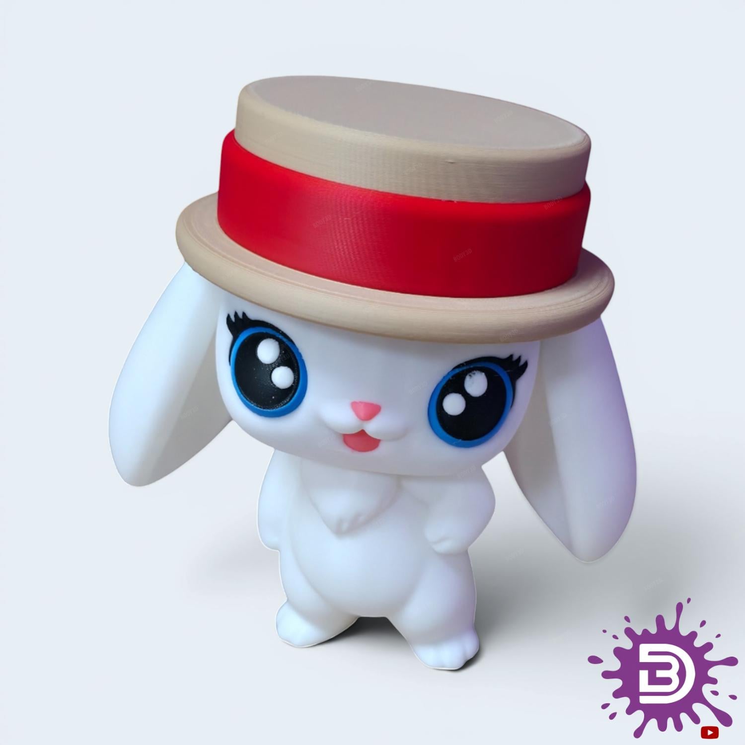 Charming Bunny ( No Supports ) 3d model