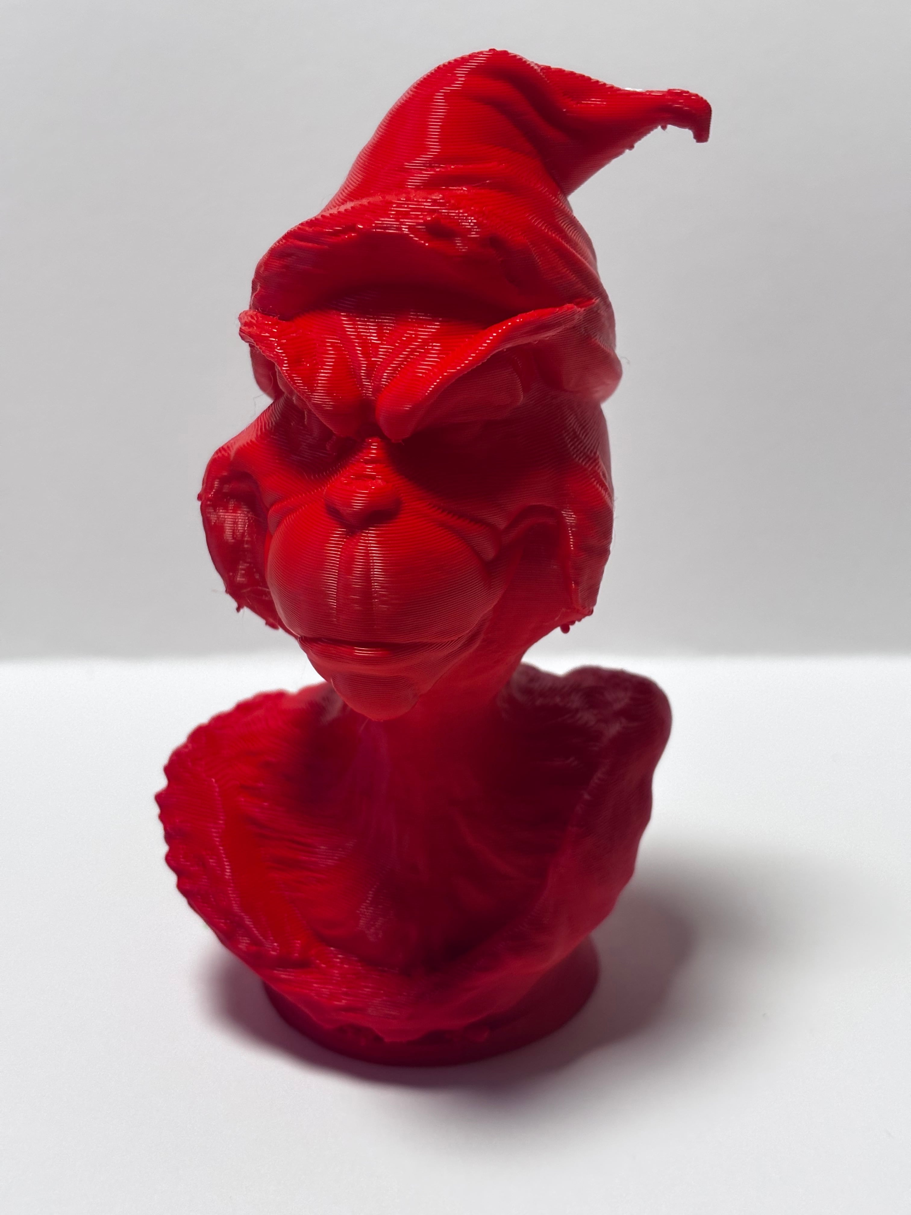 Grinch bust 3d model