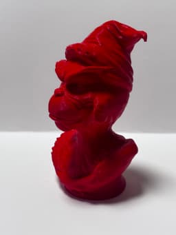 Grinch bust 3d model