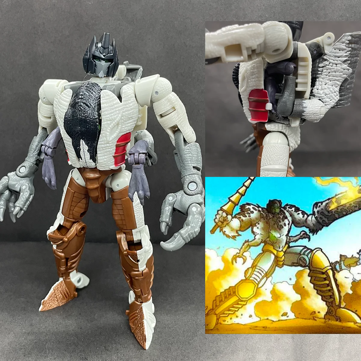 TF Kingdom BW Grimlock Claw 3d model