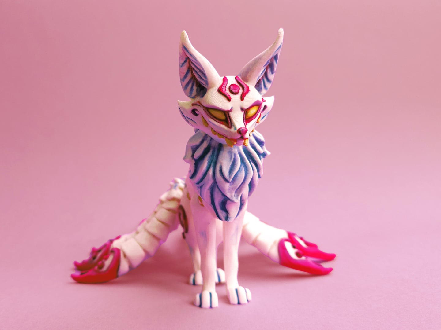 Articulated Kitsune 3d model
