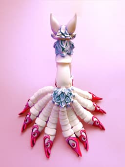 Articulated Kitsune 3d model
