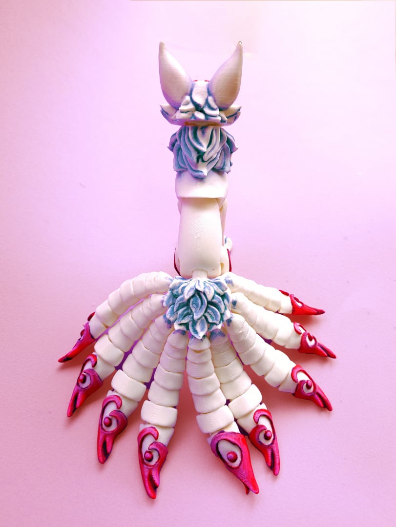Articulated Kitsune 3d model
