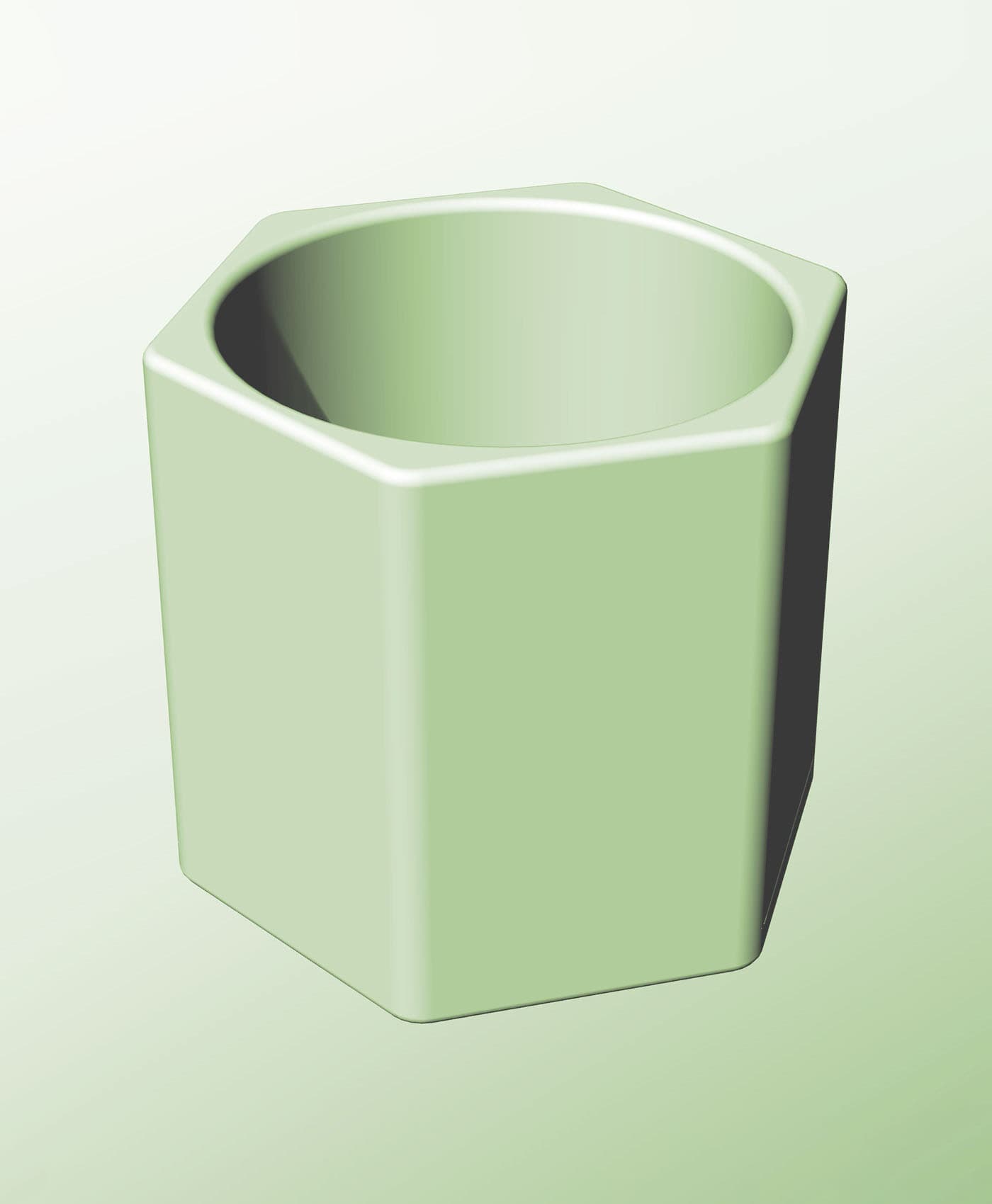 CH128-140 Stacking module bin for modern home decor 3d stl file 3d model