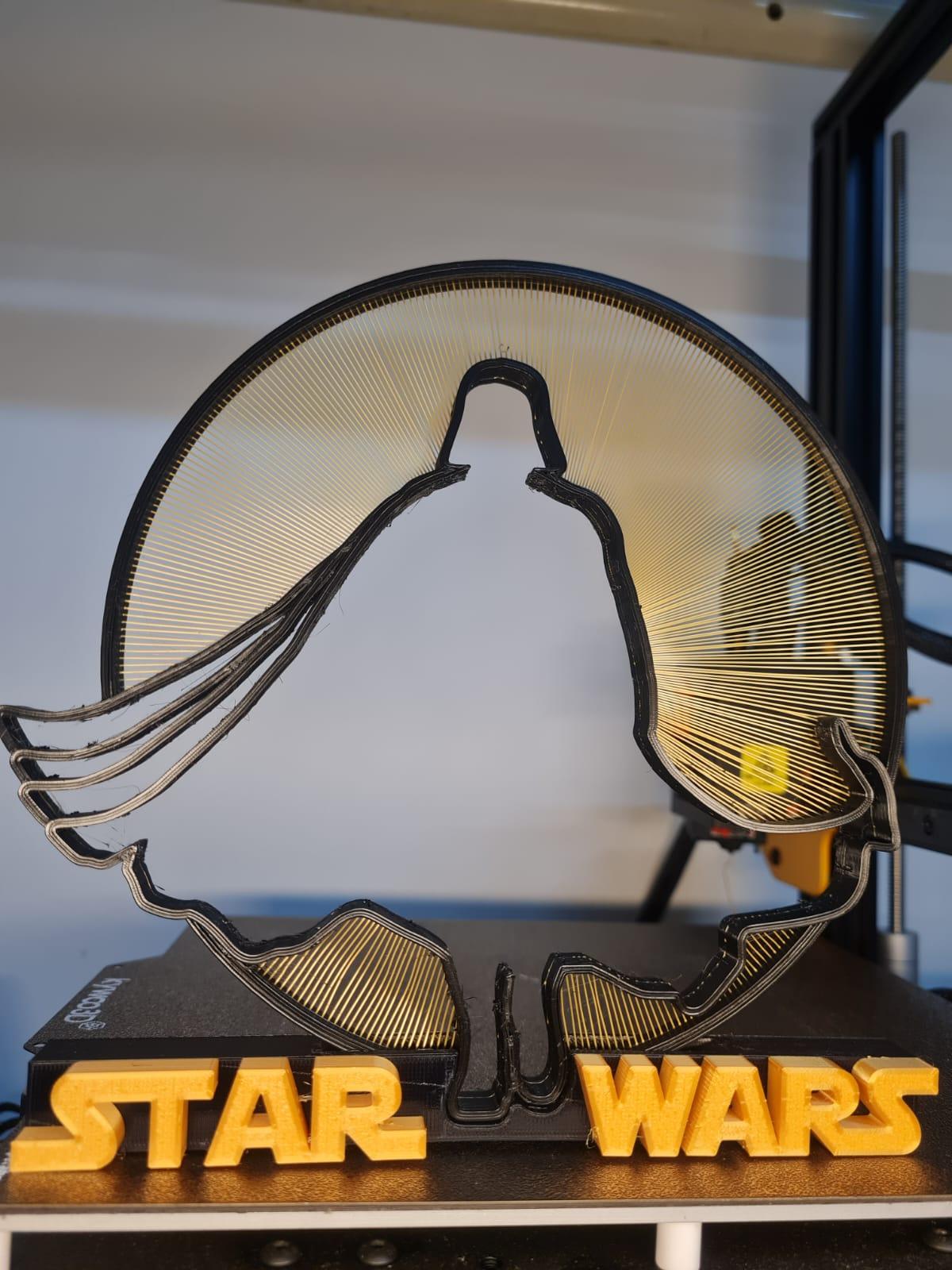 Star Wars String Artwork 3d model