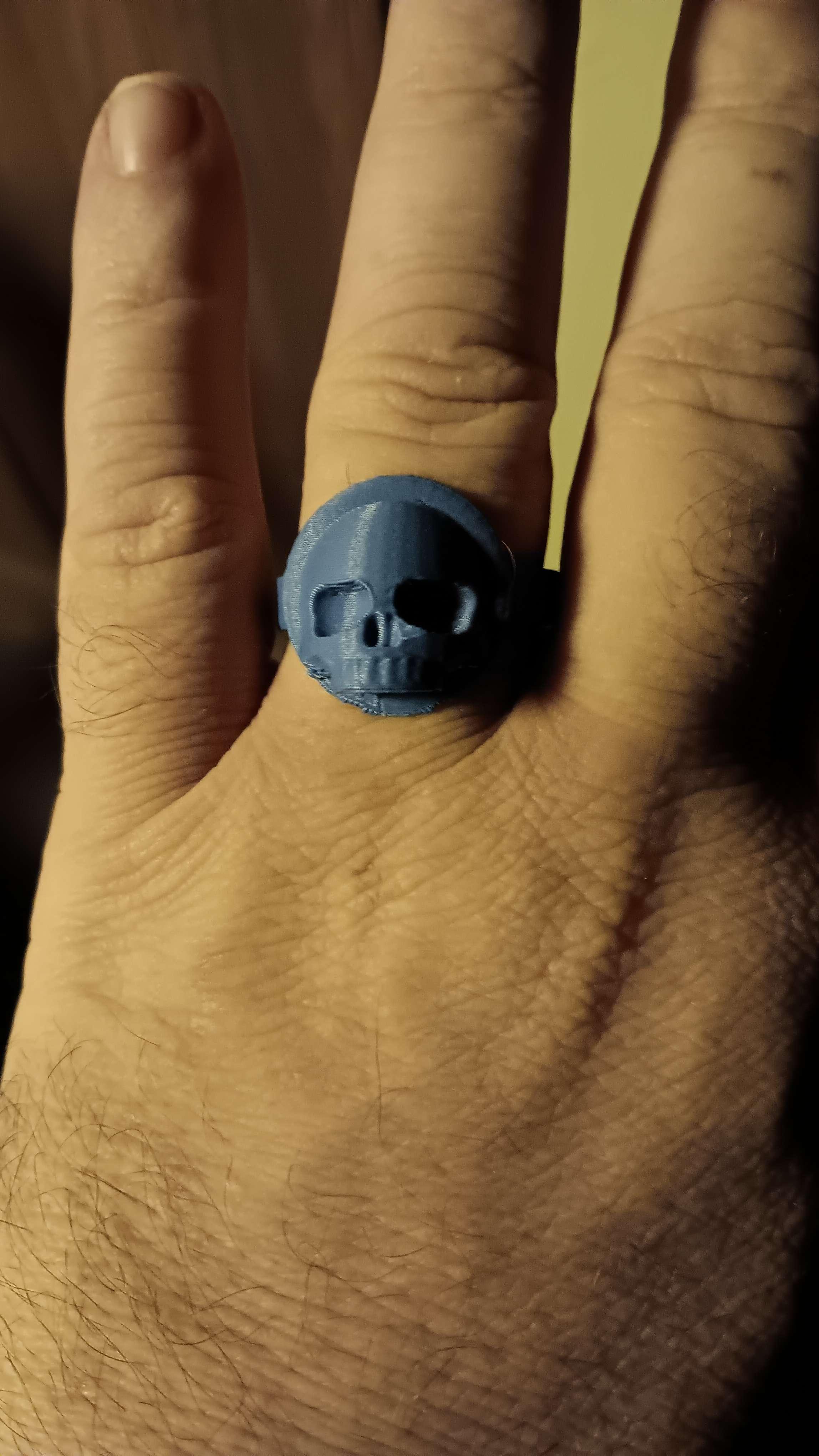 Skull Ring.stl 3d model