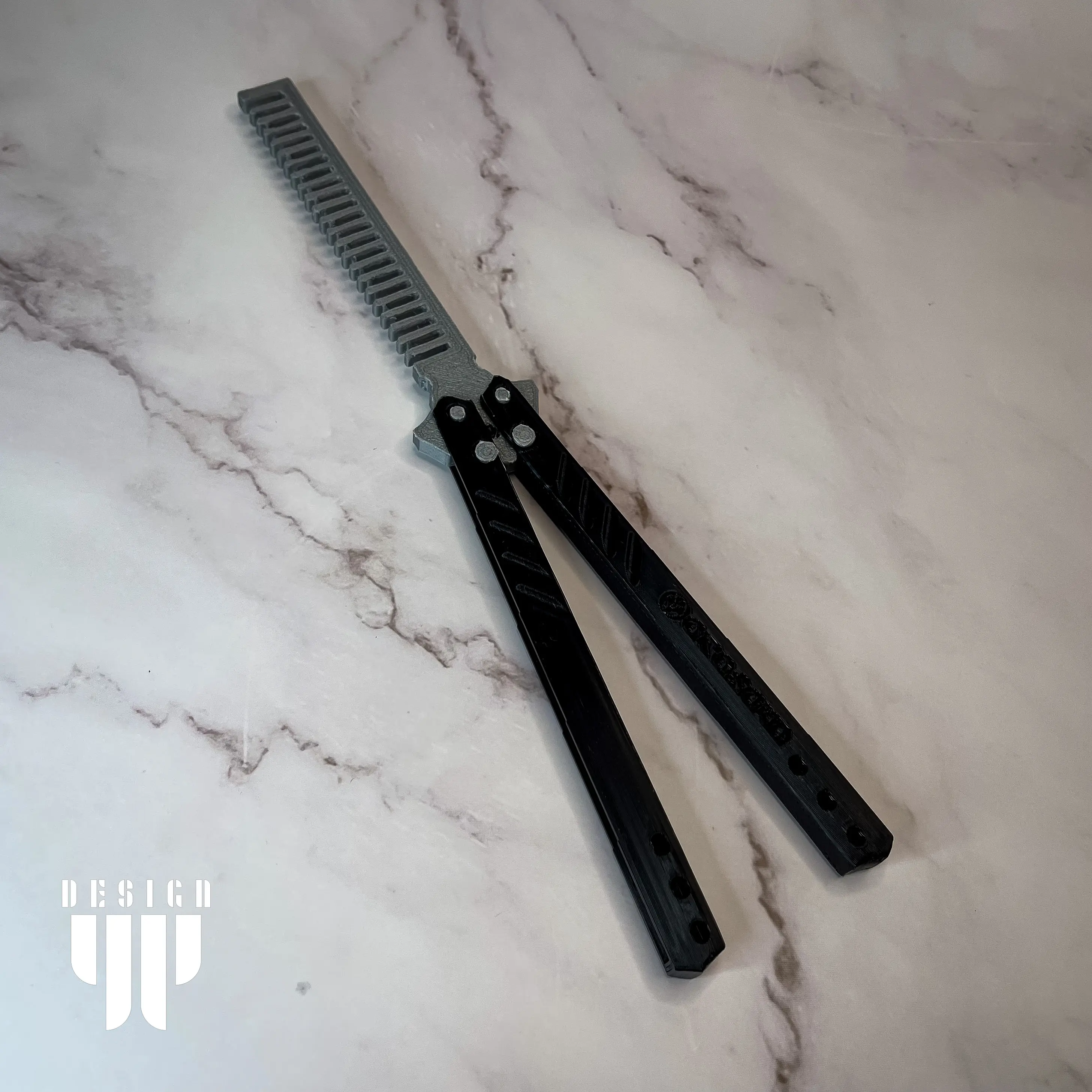 Comb Butterfly Knife 3d model