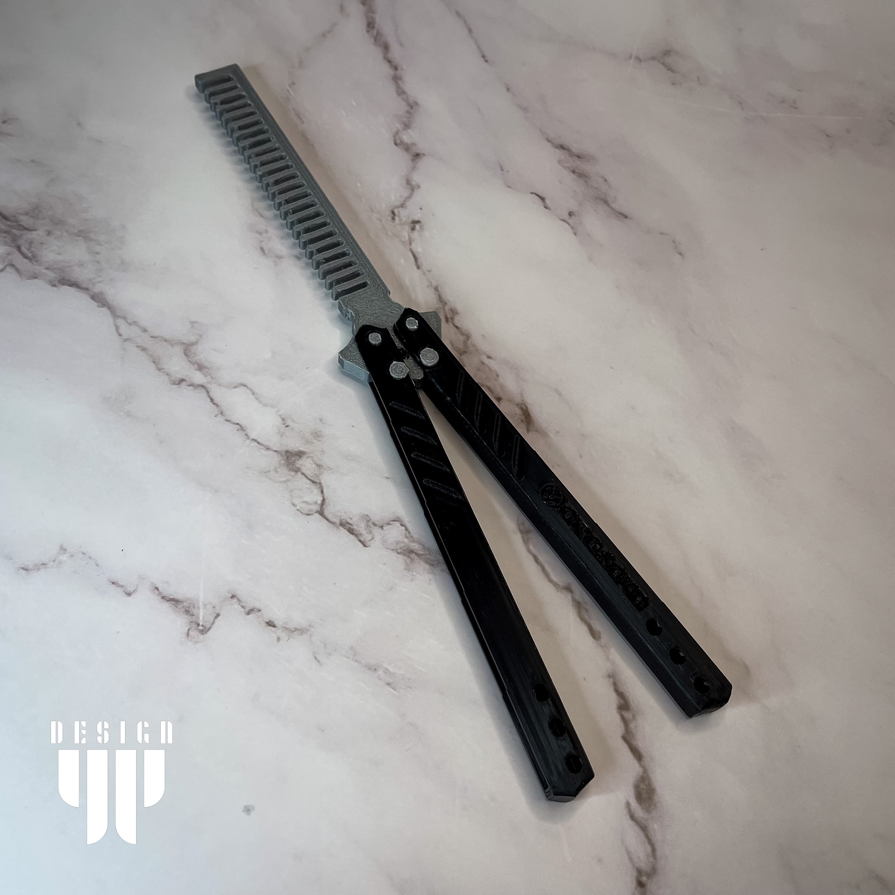 Comb Butterfly Knife 3d model