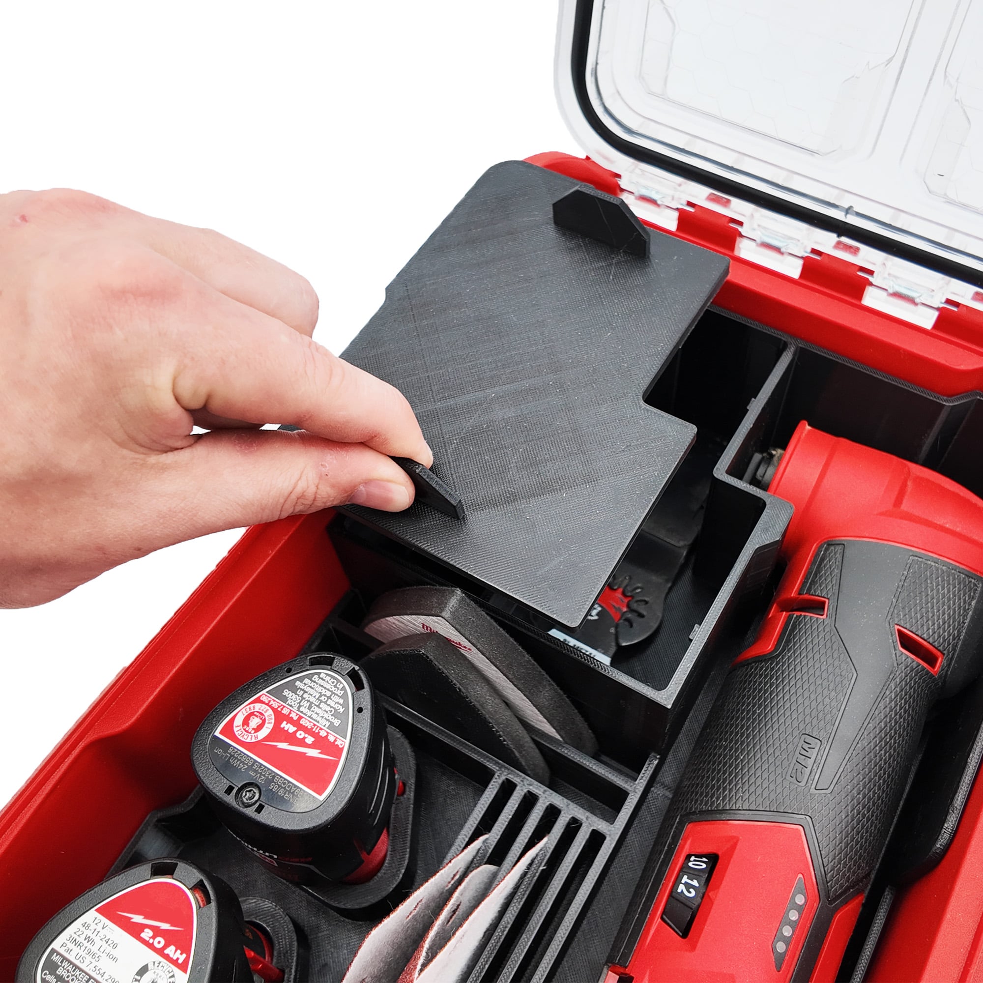 M12 Multitool Organizer for Milwaukee Compact Packout 3d model