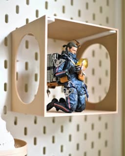 IKEA SKADIS TOY DISPLAY BOXES 3d model