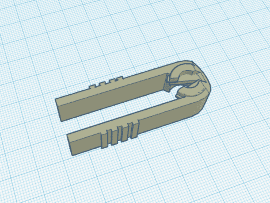 Hearing Aid battery tool 312 3d model