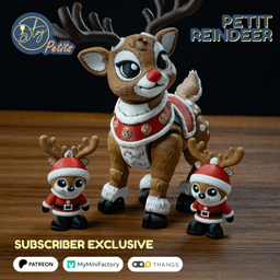 Petit Reindeer 3d model