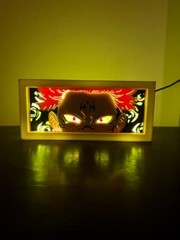 Jujutsu Kaisen - Sukuna LED Lightbox 3d model
