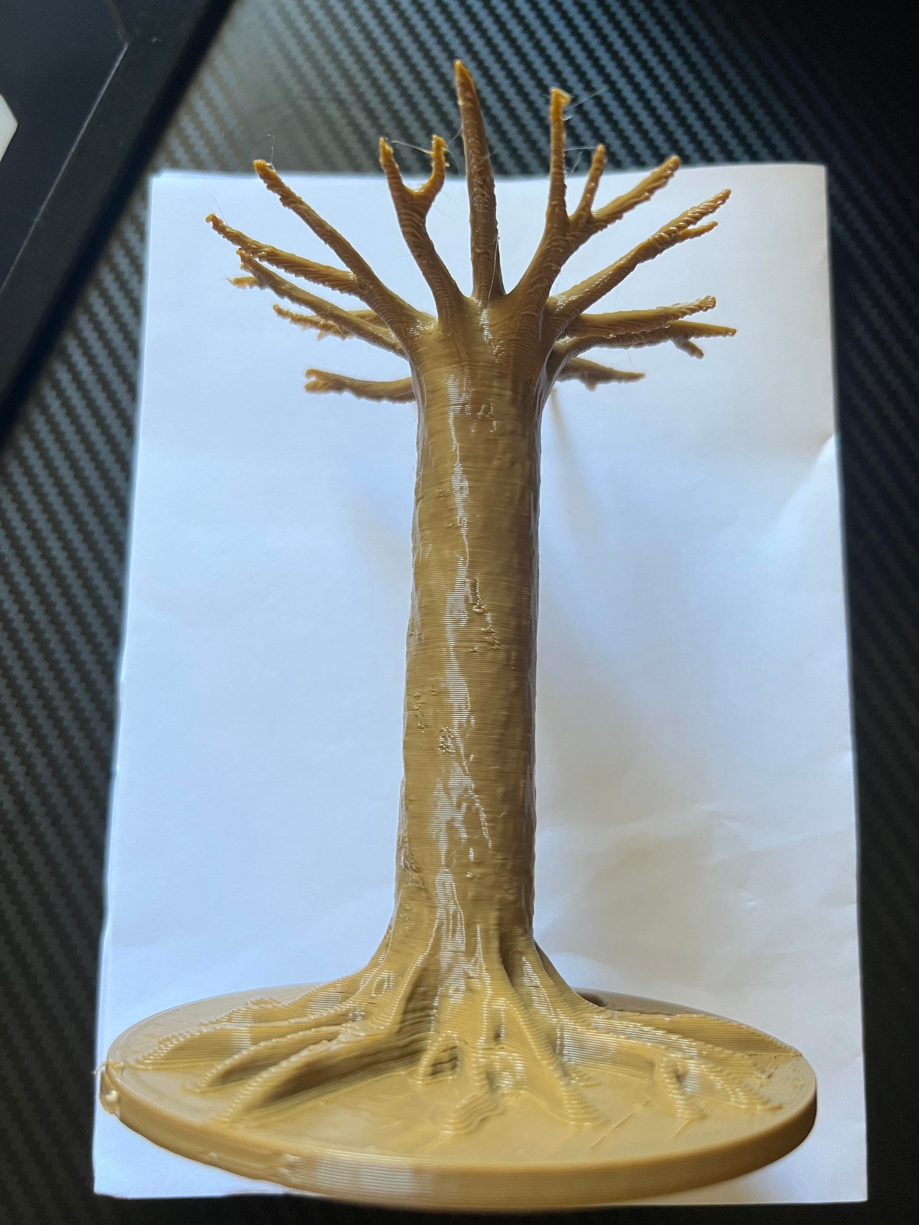 Tree key hook 3d model