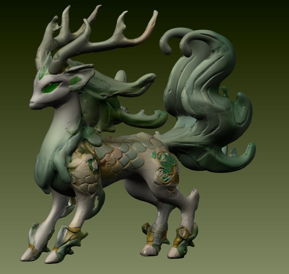 Qilinara: A Symbol of Harmony - FREE for Personal Use 3d model