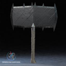 Absolute Detective Axe 3D Printer File STL 3d model