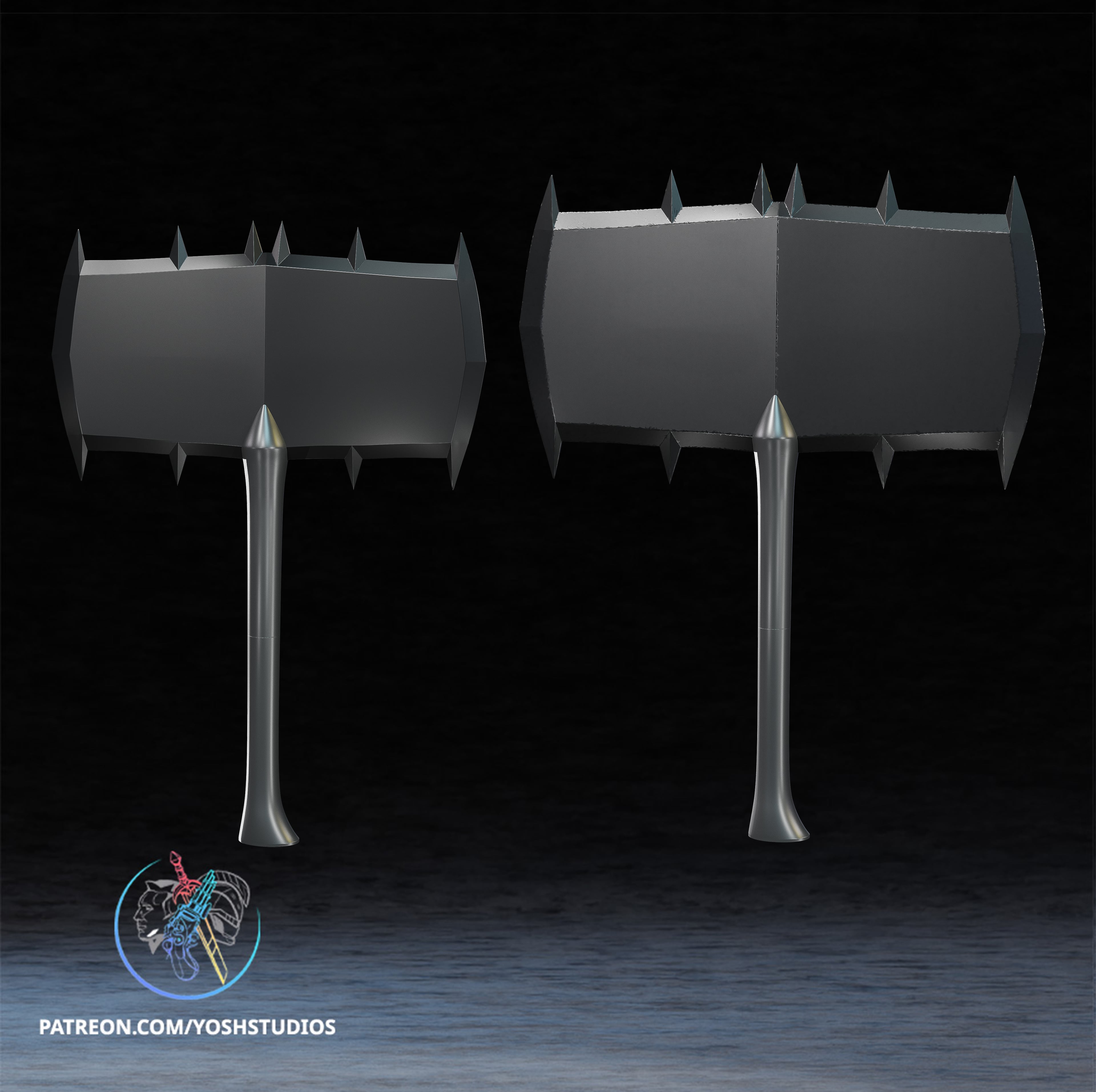 Absolute Detective Axe 3D Printer File STL 3d model