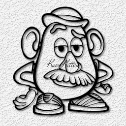 Mr. Potato Head wall art Toy Story Home Decor 3d model