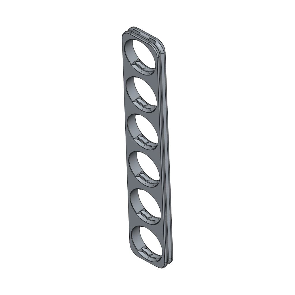 D-LOCK_PANEL.1X6 3d model