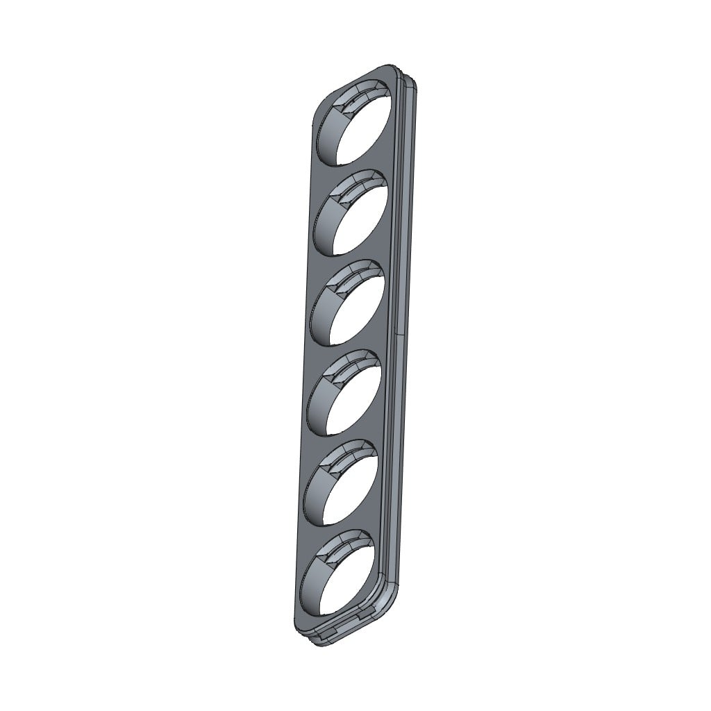 D-LOCK_PANEL.1X6 3d model