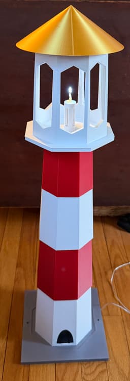 Garden Lighthouse 3d model