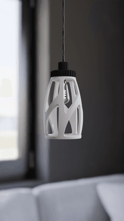 Modular lamp Shade 16 3d model