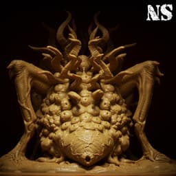 Shub-Niggurath, The Black Goat of the Woods with a Thousand Young 3d model