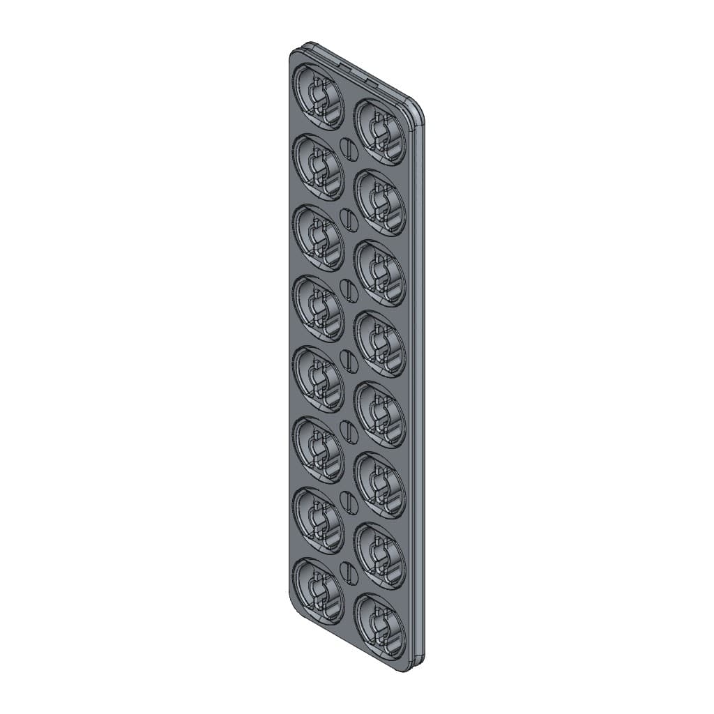 D-LOCK_PANEL.2X8-L-S 3d model
