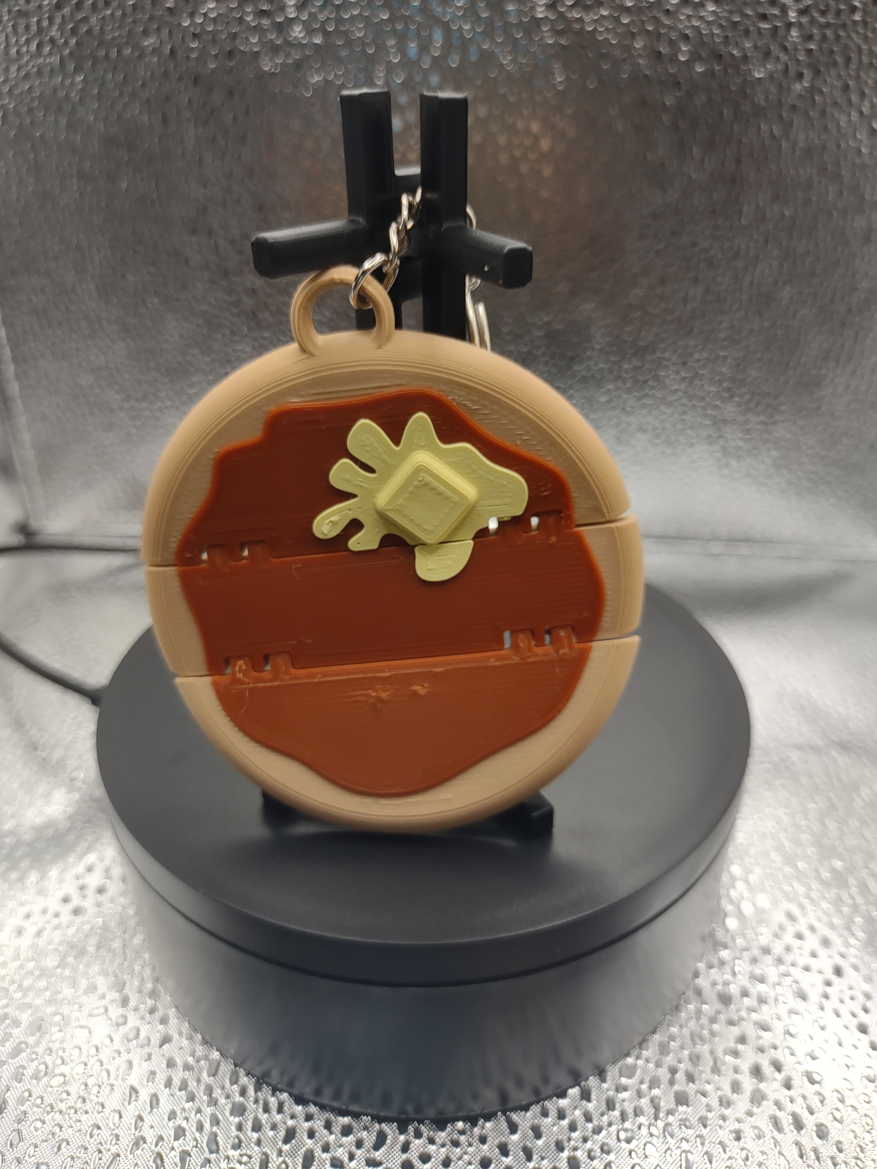 Flexi-Pancake Tote Bag Charm 3d model